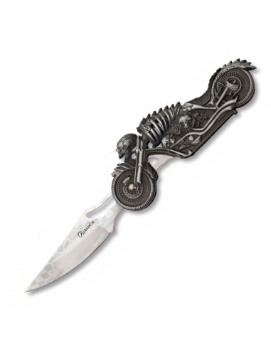 Skeleton Albainox motorcycle knife (21 cm.)