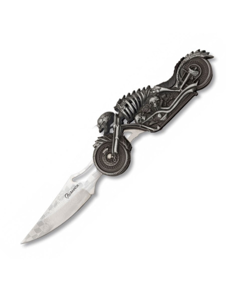 Skeleton Albainox motorcycle knife...