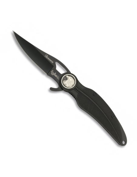 Albainox FOS feather penknife, black