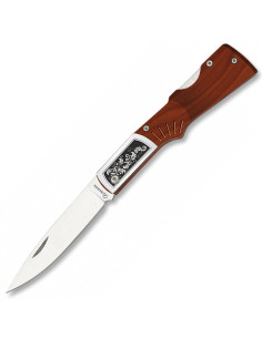 Albainox Rifle brown pocket knife (19.5 cm.)