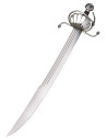Functional shell pirate saber, 17th century