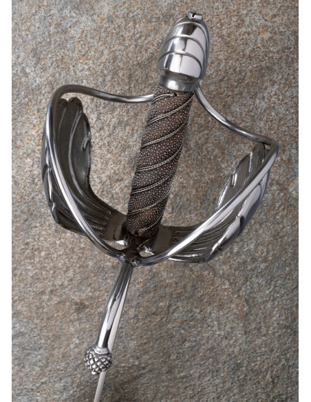 Functional shell pirate saber, 17th...