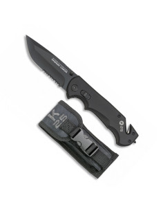 K25 Safety Knife with sheath, black