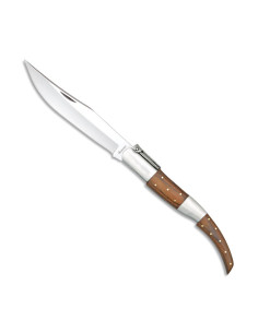 Arab folding knife with red wood handle (37.5 cm.)