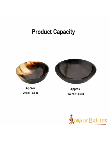 Set 2 Viking-medieval bowls to eat