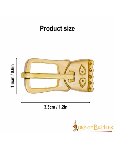 Set of 5 Celtic or Viking buckles for...