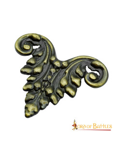 Medieval floral ornament for leather or garments 2