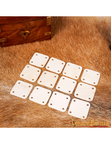 Set of 12 Viking plates for belts,...