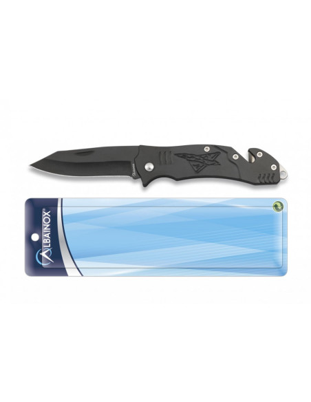 Rescue knife with liner lock (17.2 cm.)