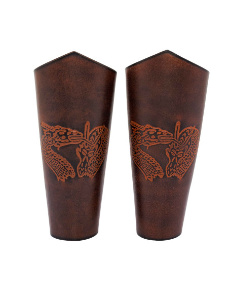 Dragon Fantasy Bracelets in embossed...