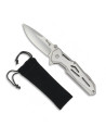 Albainox Plus steel pocket knife and velvet sheath (20.6 cm.)