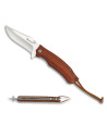 Albainox Pakkawood red pocket knife (18.5 cm.)