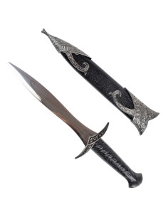 Hobbit dagger with black sheath (24.5 cm.)