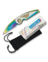 Fantasy Rainbow pocket knife with sheath (15.2 cm.)