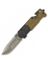 K25 brand rescue knife with kydex sheath (13.5 cm.)