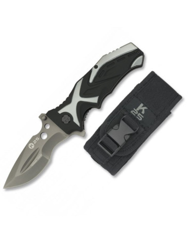 Titanium gray K25 tactical knife