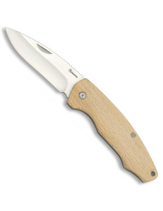 Wood handle hunting knife (17.9 cm.)