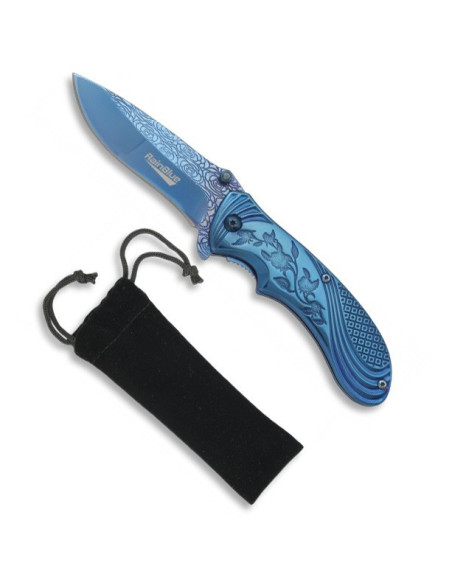 Rainblue brand knife with sheath (19...