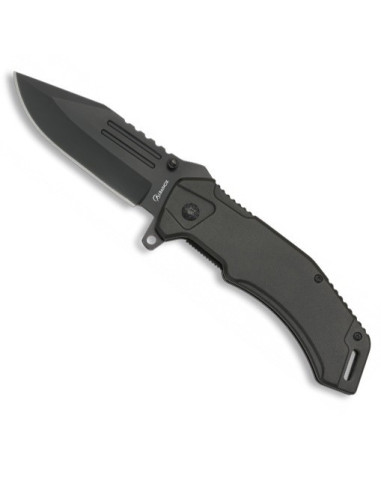 Albainox brand black tactical knife (20.9 cm.)