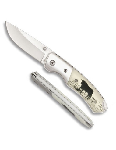 Albainox pocket knife deluxe bull model (16 cm.)