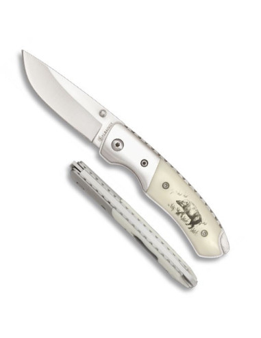 Albainox Deluxe wild boar pocket knife for hunters (16 cm.)