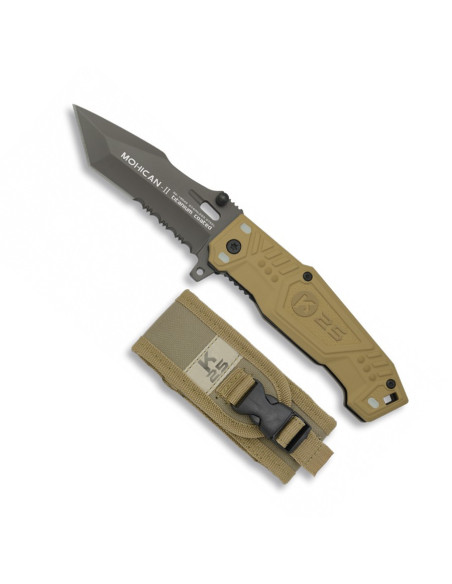 K25 brand tactical knife model...