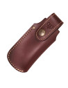 Cudeman brown knife cover (11 cm.)