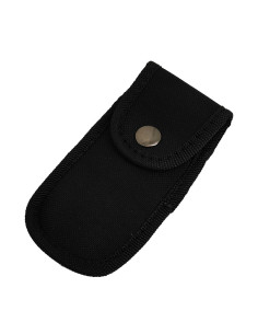 Black padded nylon knife case (10 cm.)