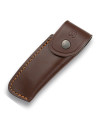 Cow leather sheath for Laguiole knives