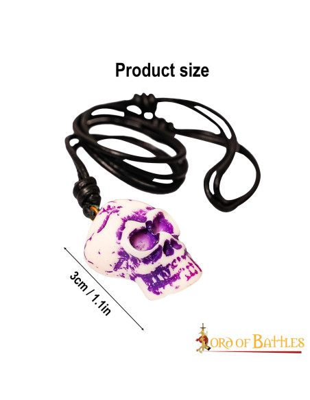 Pirate skull pendant
