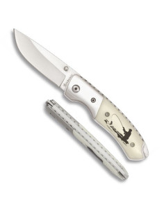 Albainox pocket knife with fishermen design handle (16 cm.)