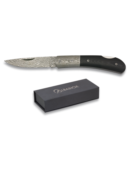 Albainox brand Damascus steel knife...