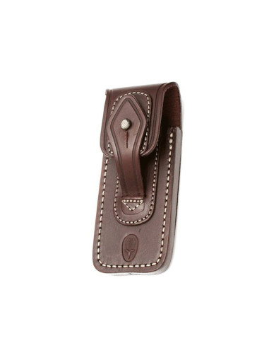 Muela Navalia pocket knife cover in brown