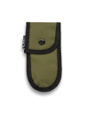 Green nylon case for knives (13 x 6 cm.)