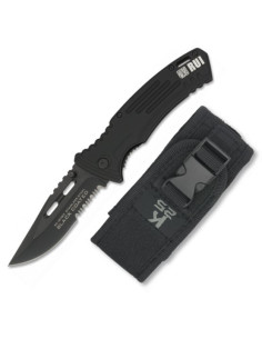 K25 brand tactical knife with saw (21.1 cm.)