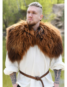 Nordic Sheepskin Shoulders - Brown 2