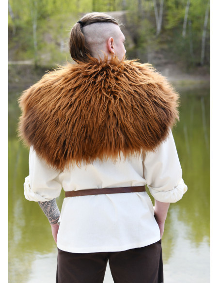 Nordic Sheepskin Shoulders - Brown Nordic Sheepskin Shoulders - Brown