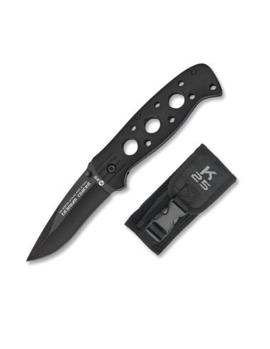 K25 brand tactical knife with sheath (20 cm.)
