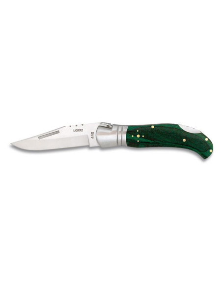 Albainox brand knife with green...