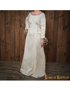 Medieval adventurous princess dress in cotton