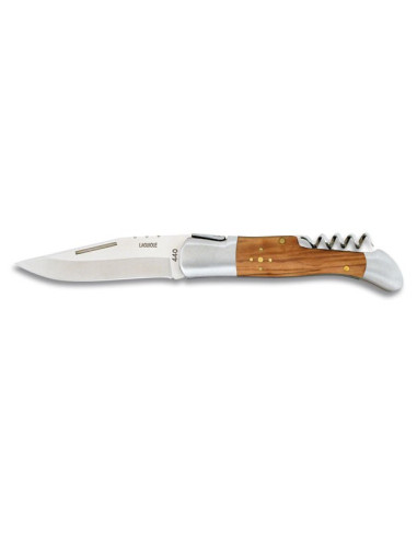 Albainox Laguiole type pocket knife with corkscrew (21.6 cm.)