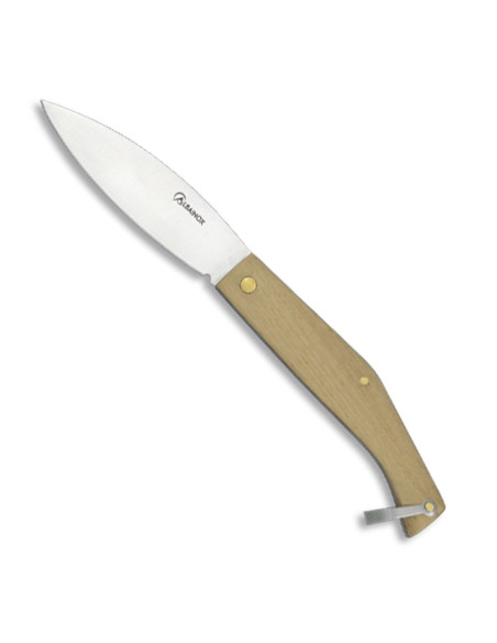 Albainox brand knife with wooden...