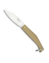 Albainox brand knife with wooden handle with ring (21.8 cm.)