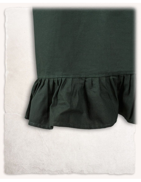 Nelly cotton medieval skirt in green Nelly cotton medieval skirt in green