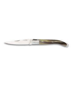 Albainox Laguiole type bull horn knife (14.2 cm.)