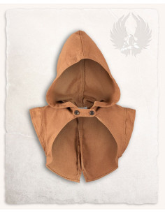 Galatea Medieval Hooded Shoulder Cover - Sand