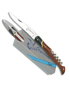 Laguiole Luxury pocket knife with corkscrew (21.3 cm.)