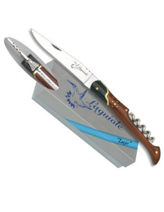 Albainox Laguiole type luxury knife with corkscrew (19.7...
