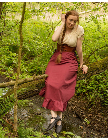 Medieval Nelly cotton skirt in...