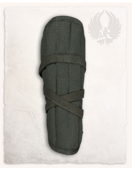 Farald Padded Armbands in Olive Green